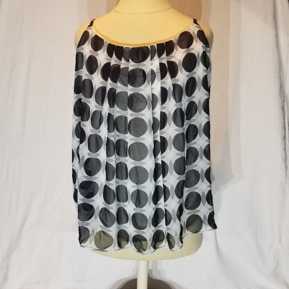 Polka dot tank top